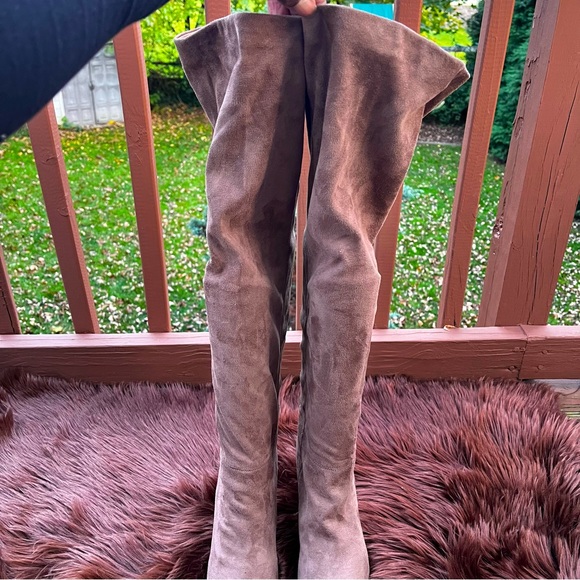 Jeffrey Campbell “Final” Slouch Over The Knee Boots - Picture 2 of 11